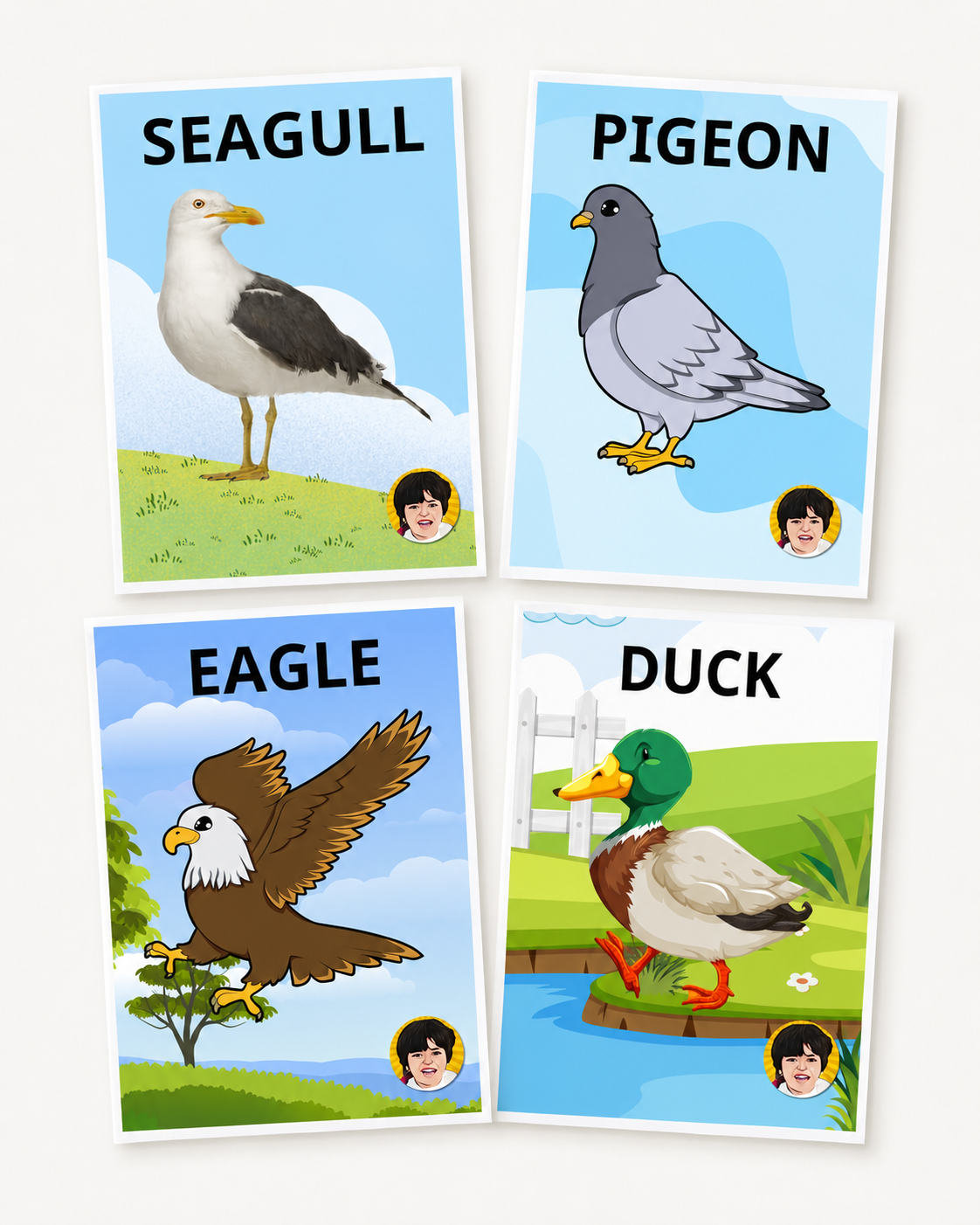 Alphabet AR flash cards