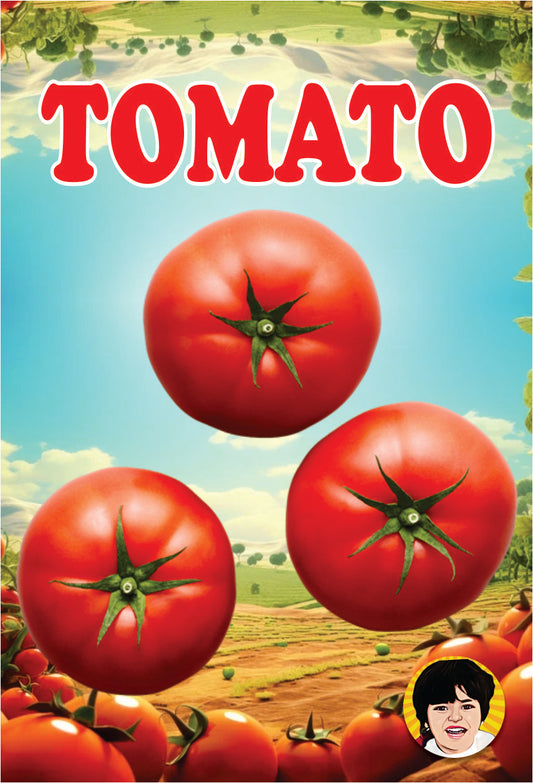 3D Augmented Reality "Tomato" Fruits & Veg. Flash card