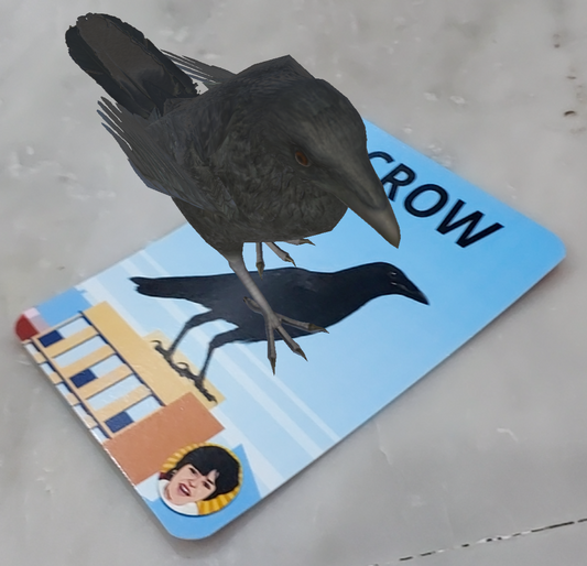Scan & Learn: 3D Augmented Reality Animals & Birds Flash cards for Kids