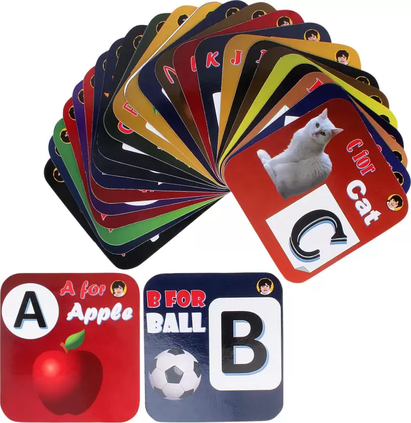 Preschoolify Alphabets AR Flash Cards (A–Z, 26 Designs) — Instant PDF + Free Scan App | Ages 1–5